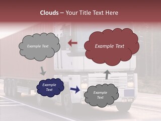 Blurred Perspective Rig PowerPoint Template