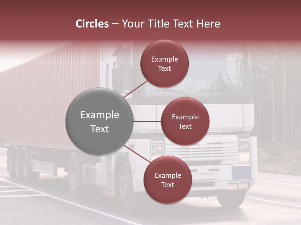Blurred Perspective Rig PowerPoint Template