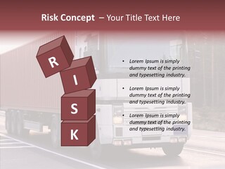 Blurred Perspective Rig PowerPoint Template