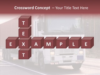 Blurred Perspective Rig PowerPoint Template
