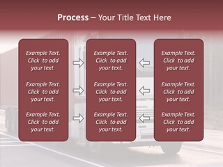Blurred Perspective Rig PowerPoint Template