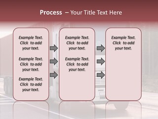 Blurred Perspective Rig PowerPoint Template