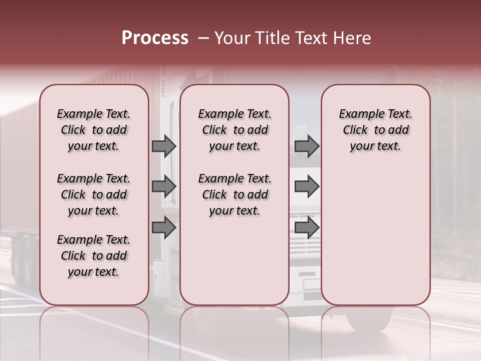 Blurred Perspective Rig PowerPoint Template