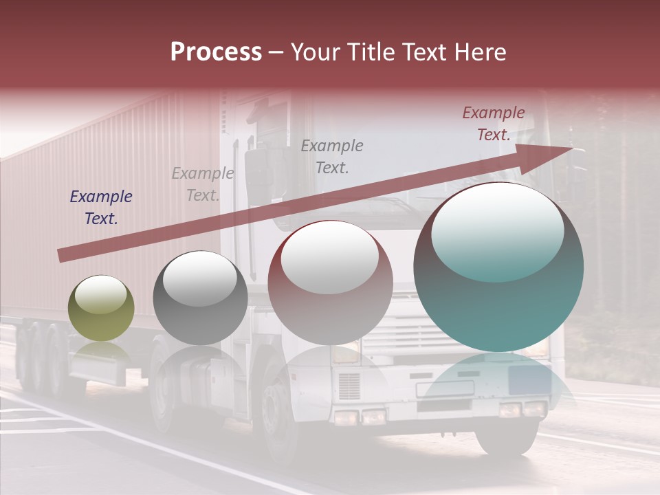 Blurred Perspective Rig PowerPoint Template