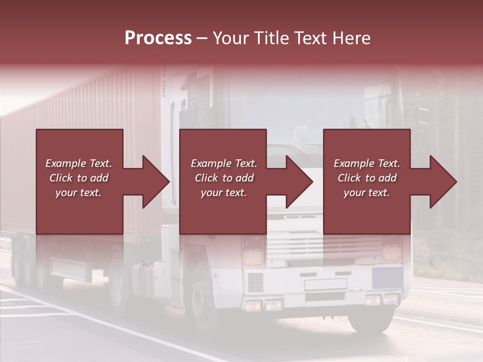 Blurred Perspective Rig PowerPoint Template