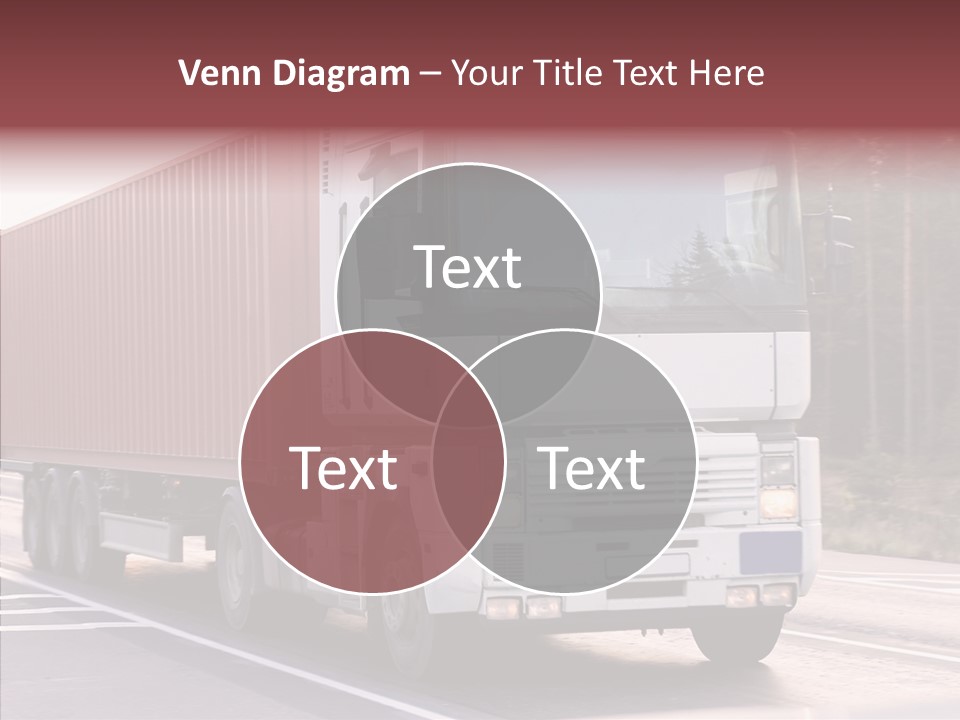 Blurred Perspective Rig PowerPoint Template
