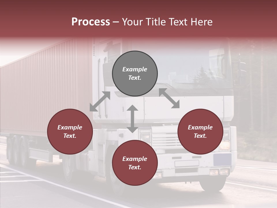 Blurred Perspective Rig PowerPoint Template