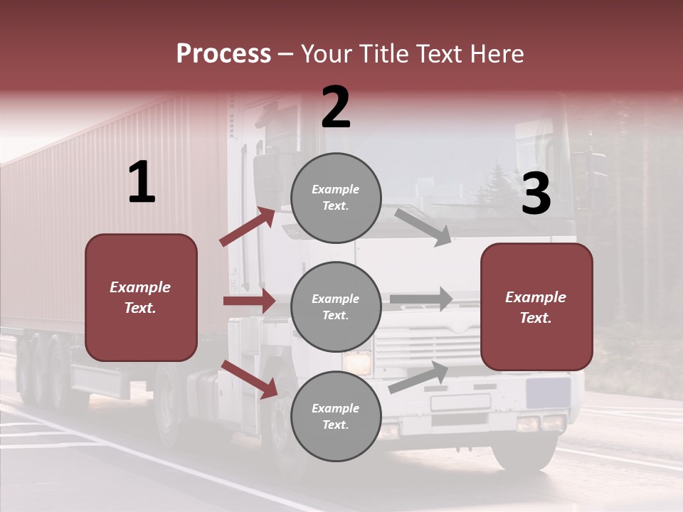 Blurred Perspective Rig PowerPoint Template