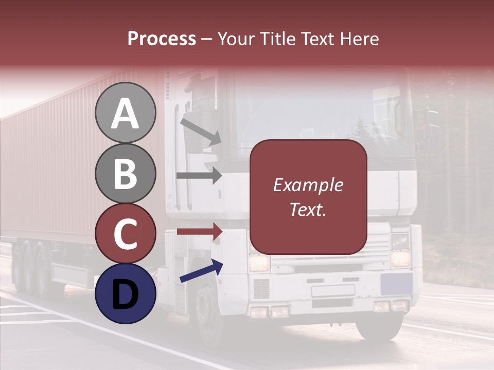 Blurred Perspective Rig PowerPoint Template