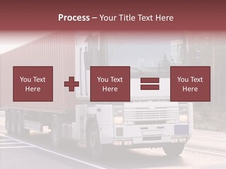 Blurred Perspective Rig PowerPoint Template