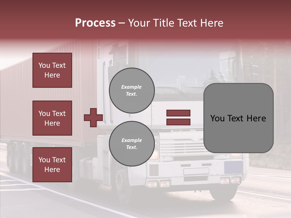 Blurred Perspective Rig PowerPoint Template