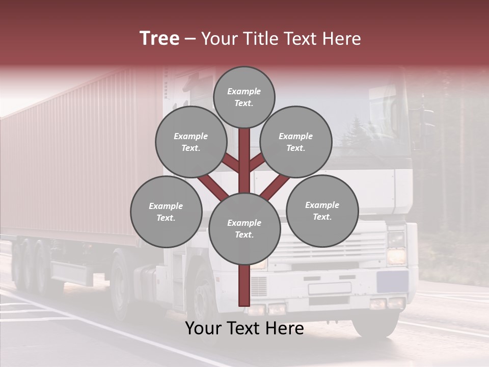 Blurred Perspective Rig PowerPoint Template