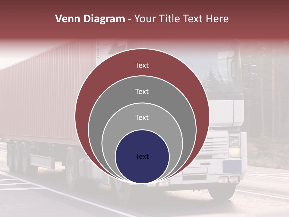 Blurred Perspective Rig PowerPoint Template