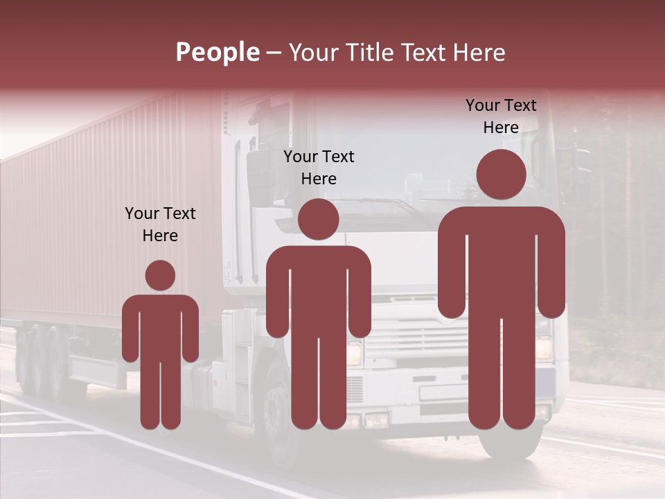 Blurred Perspective Rig PowerPoint Template