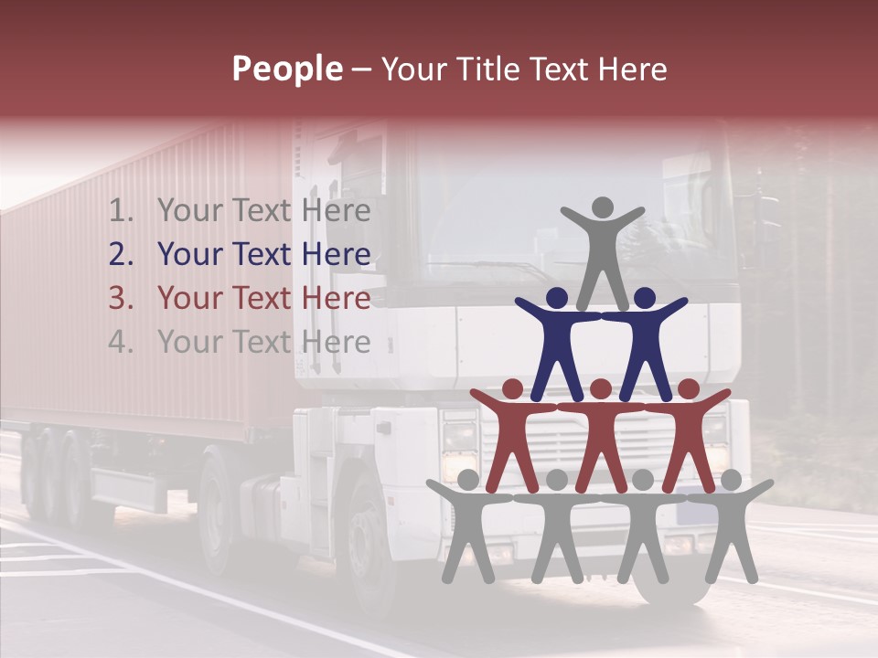 Blurred Perspective Rig PowerPoint Template