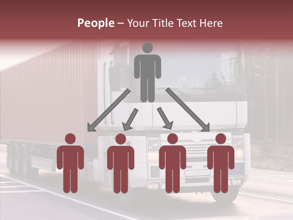 Blurred Perspective Rig PowerPoint Template