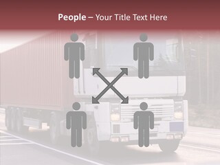 Blurred Perspective Rig PowerPoint Template