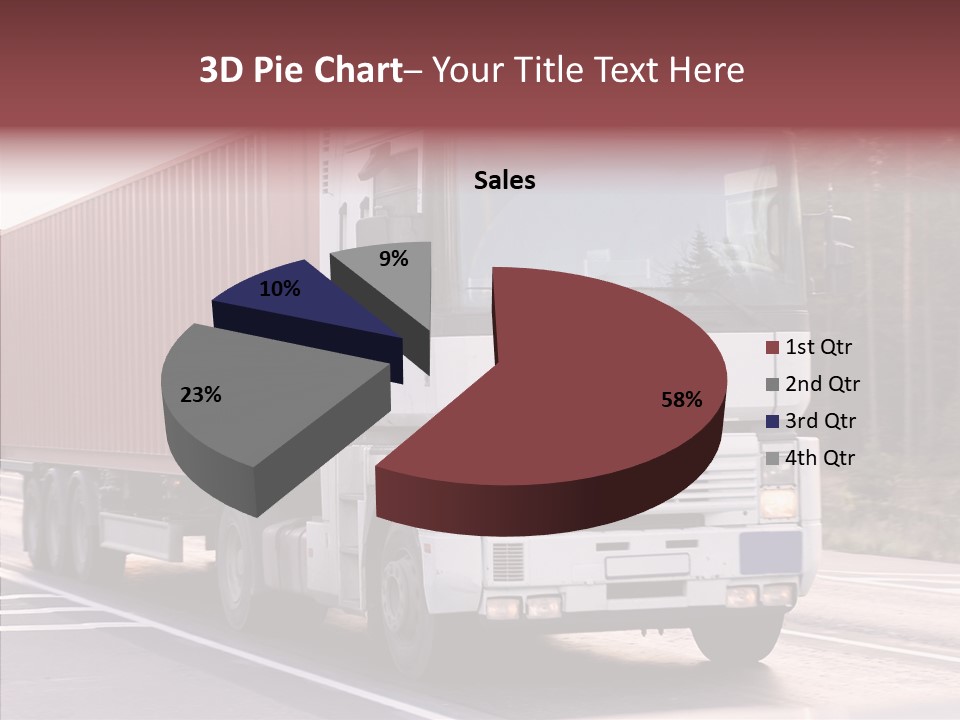 Blurred Perspective Rig PowerPoint Template