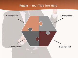 Achievement One Smiling PowerPoint Template