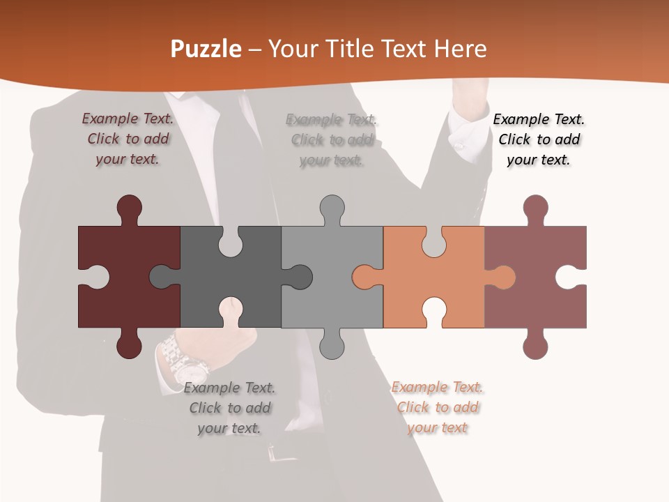 Achievement One Smiling PowerPoint Template