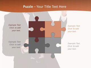 Achievement One Smiling PowerPoint Template