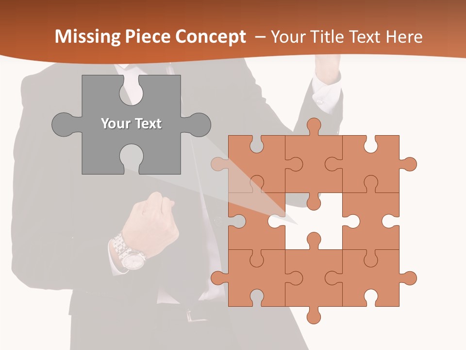 Achievement One Smiling PowerPoint Template