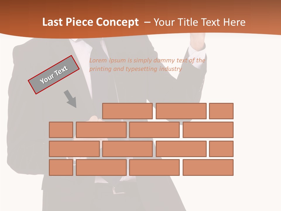Achievement One Smiling PowerPoint Template