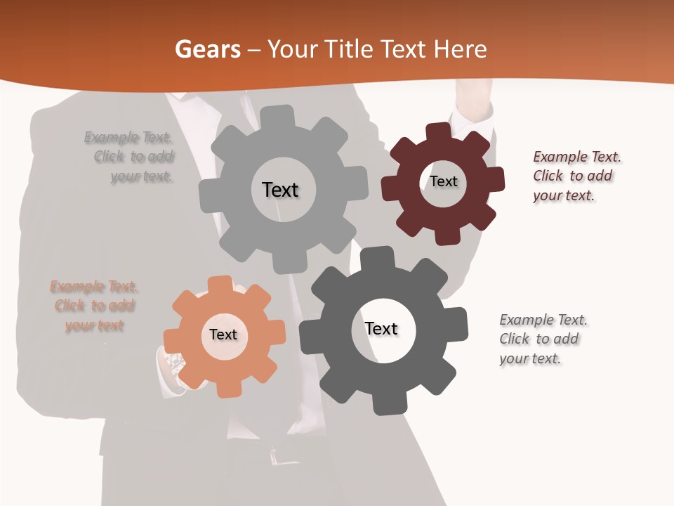 Achievement One Smiling PowerPoint Template