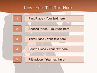 Achievement One Smiling PowerPoint Template