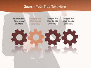 Achievement One Smiling PowerPoint Template