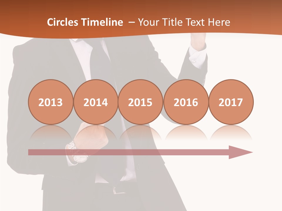 Achievement One Smiling PowerPoint Template