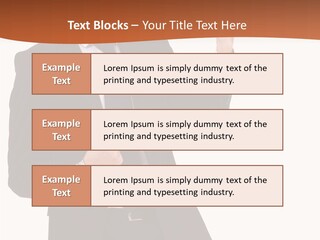 Achievement One Smiling PowerPoint Template