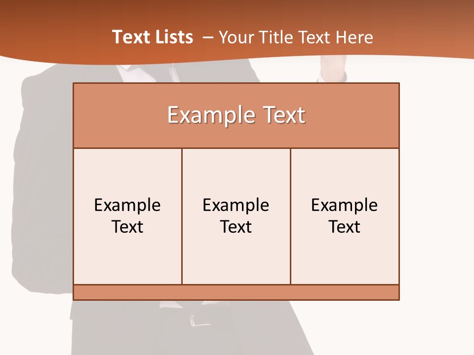 Achievement One Smiling PowerPoint Template