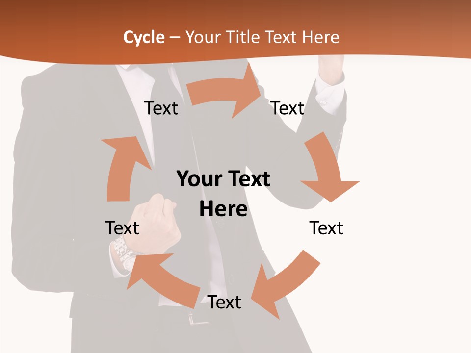 Achievement One Smiling PowerPoint Template