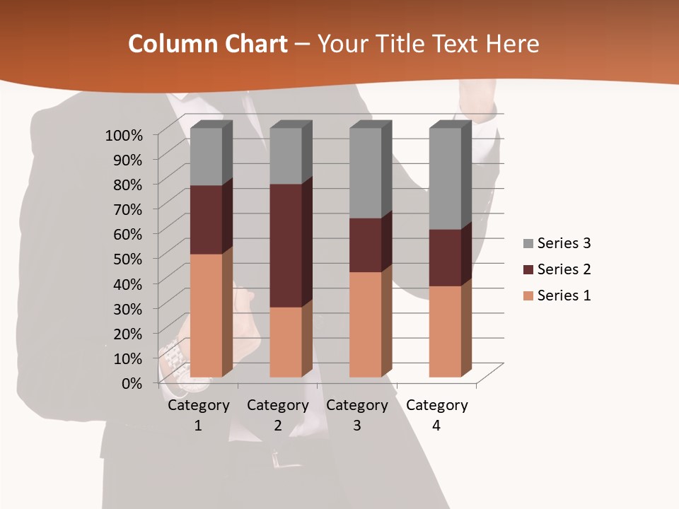 Achievement One Smiling PowerPoint Template