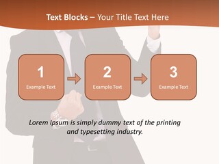 Achievement One Smiling PowerPoint Template