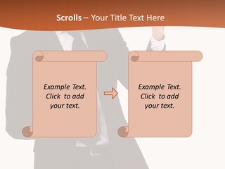 Achievement One Smiling PowerPoint Template