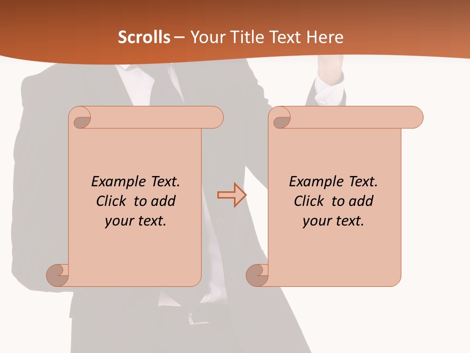 Achievement One Smiling PowerPoint Template