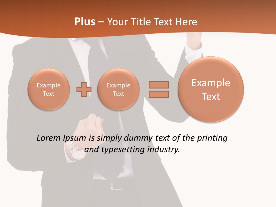 Achievement One Smiling PowerPoint Template