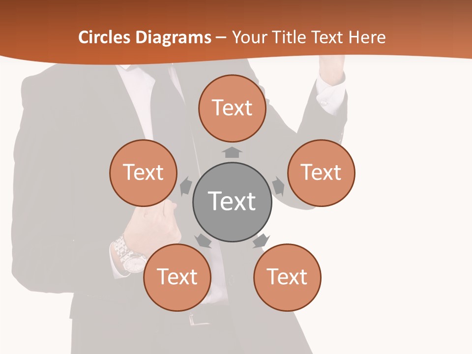 Achievement One Smiling PowerPoint Template