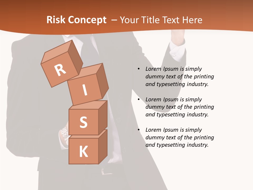 Achievement One Smiling PowerPoint Template