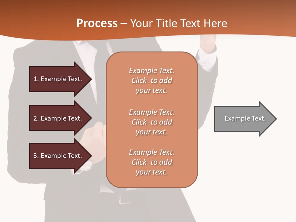Achievement One Smiling PowerPoint Template