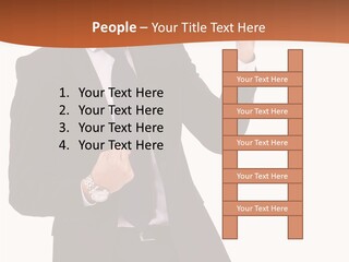 Achievement One Smiling PowerPoint Template