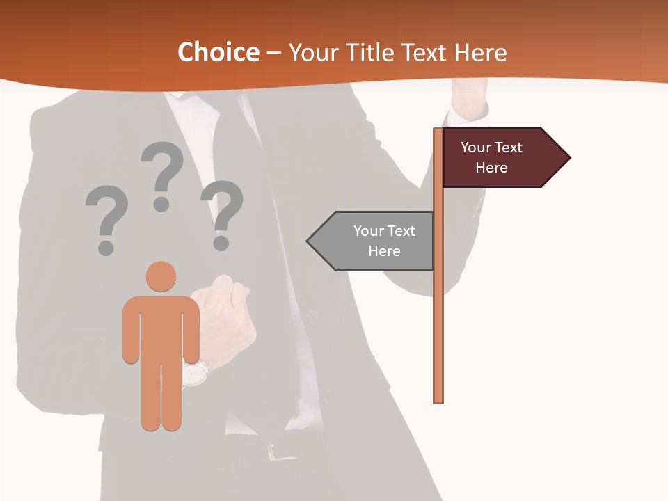 Achievement One Smiling PowerPoint Template