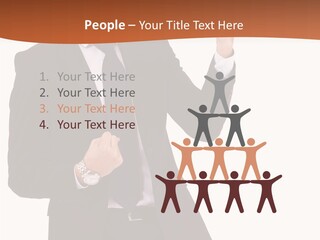 Achievement One Smiling PowerPoint Template