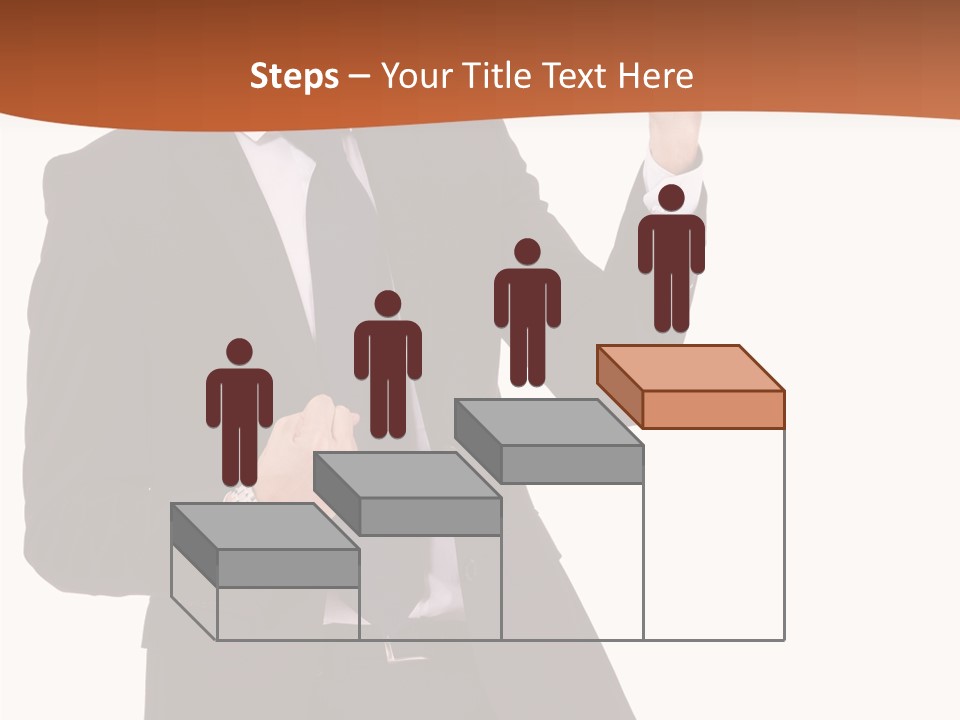 Achievement One Smiling PowerPoint Template