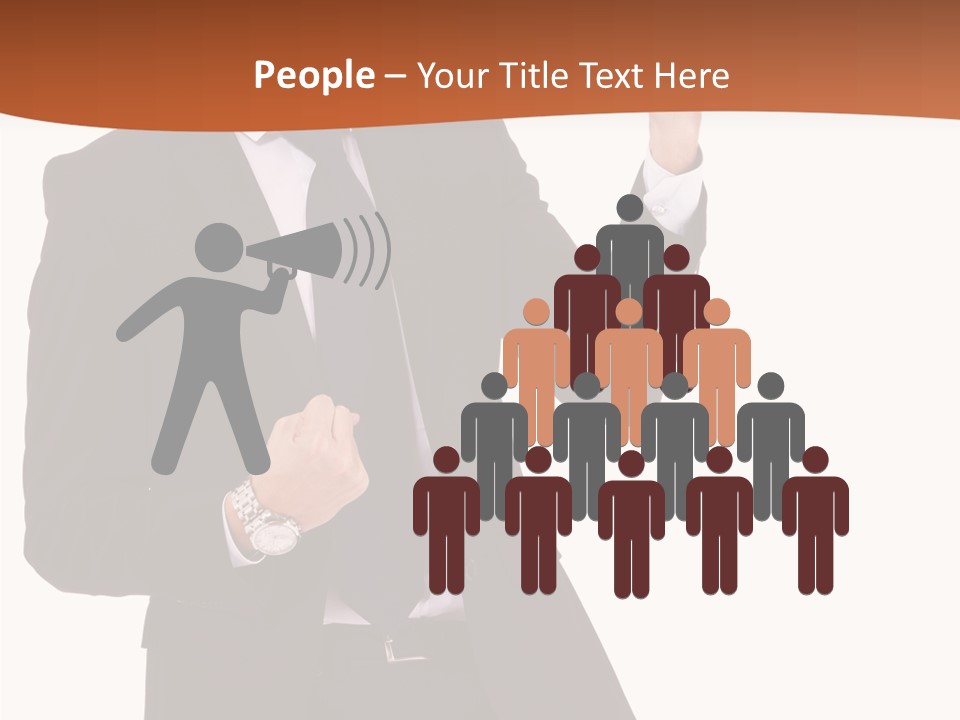 Achievement One Smiling PowerPoint Template