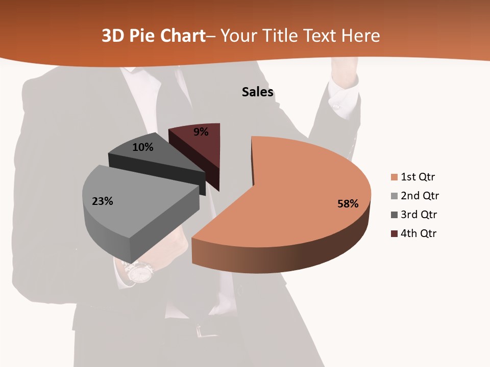 Achievement One Smiling PowerPoint Template