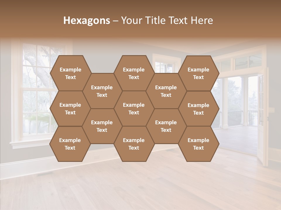 Residential Decor Diningroom PowerPoint Template