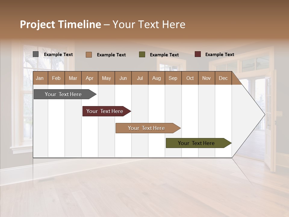 Residential Decor Diningroom PowerPoint Template